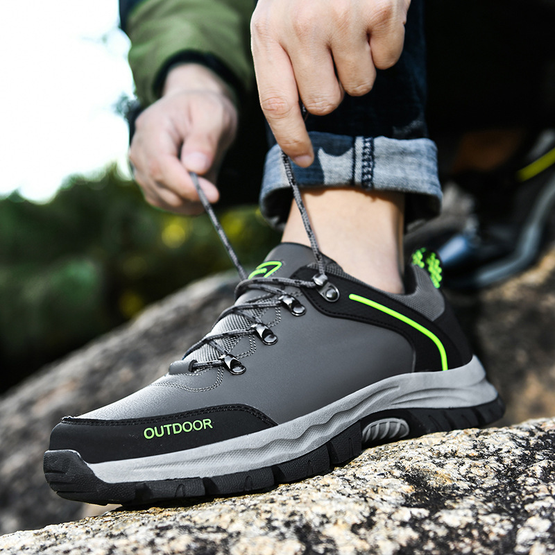 Hiking Shoes Men’s Shoes Waterproof Non-slip Hiking Outdoor Shoes